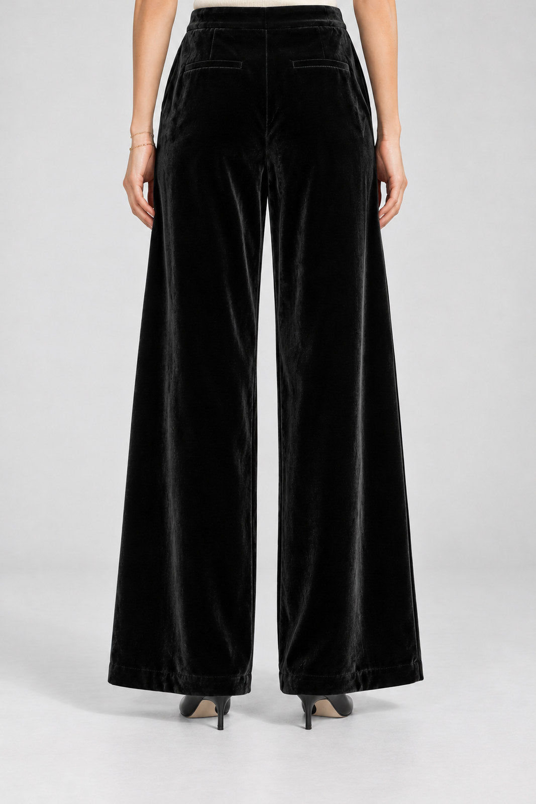 Malìparmi Pantaloni Donna fluido in ciniglia