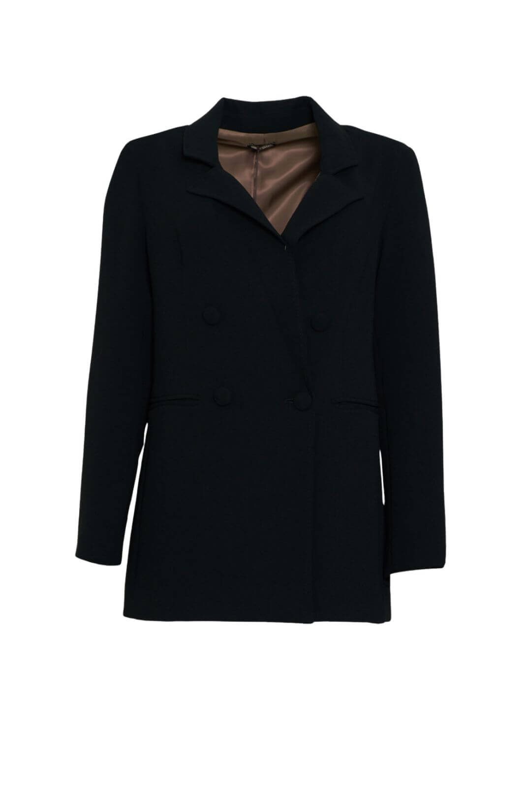 Giacca in crepe doppiopetto da donna Maliparmi fronte