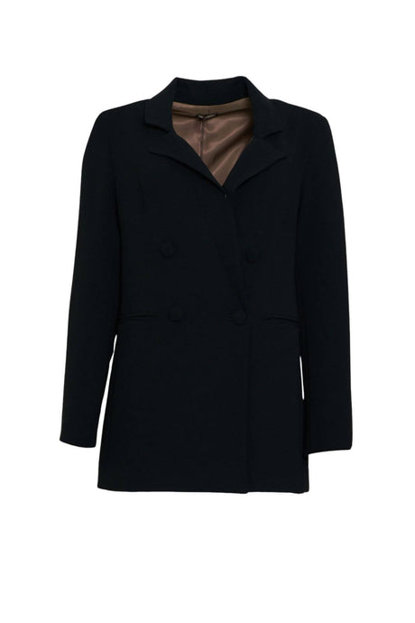 Giacca in crepe doppiopetto da donna Maliparmi fronte