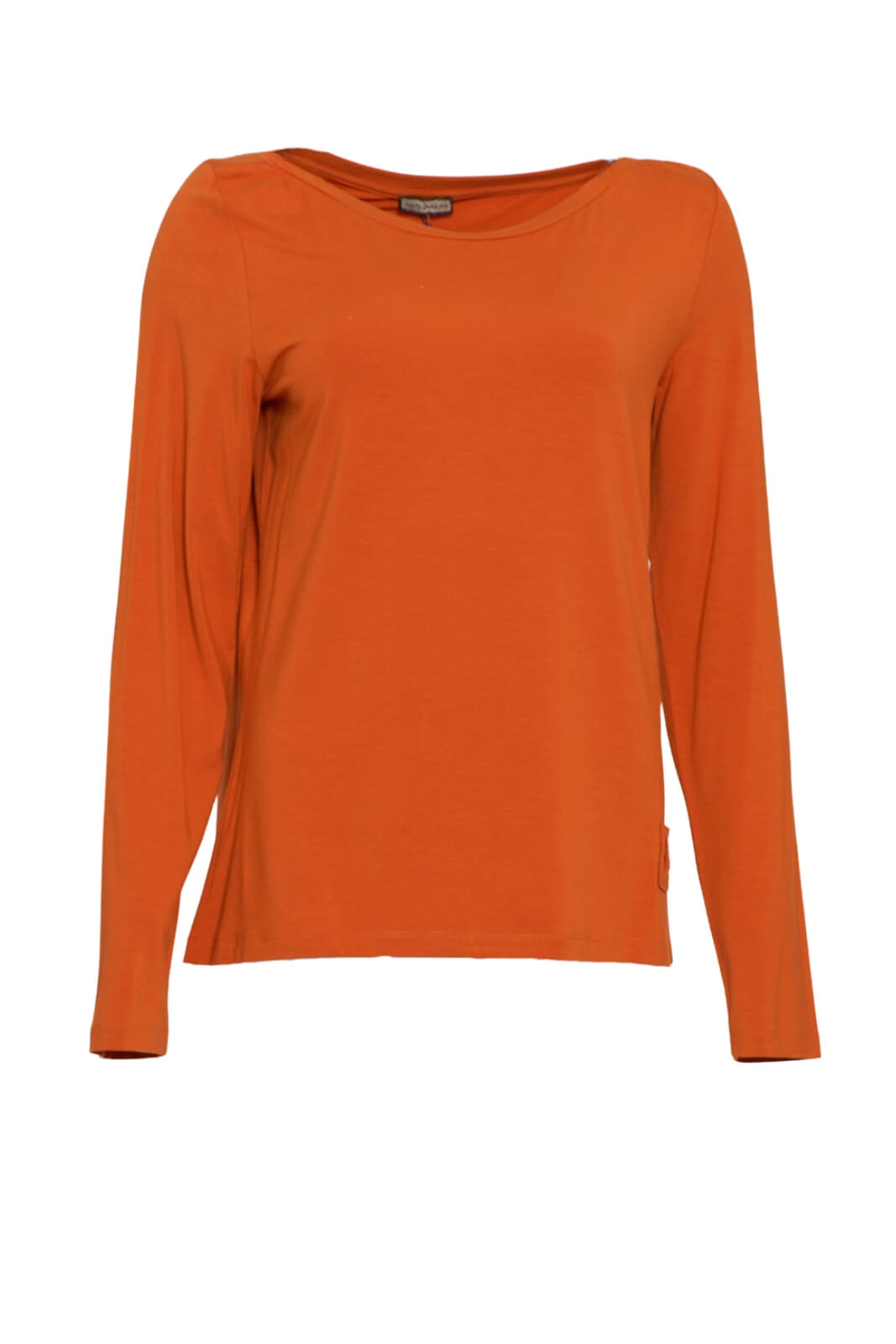 T-shirt donna girocollo in jersey fronte