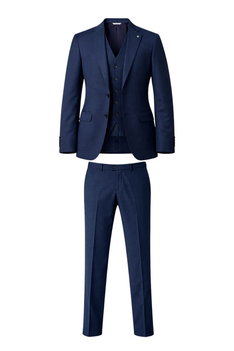 Abito da uomo Manuel Ritz con giacca, gilet e pantalone coordinati