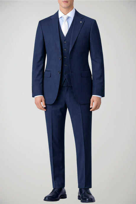 Abito da uomo Manuel Ritz con giacca, gilet e pantalone coordinati