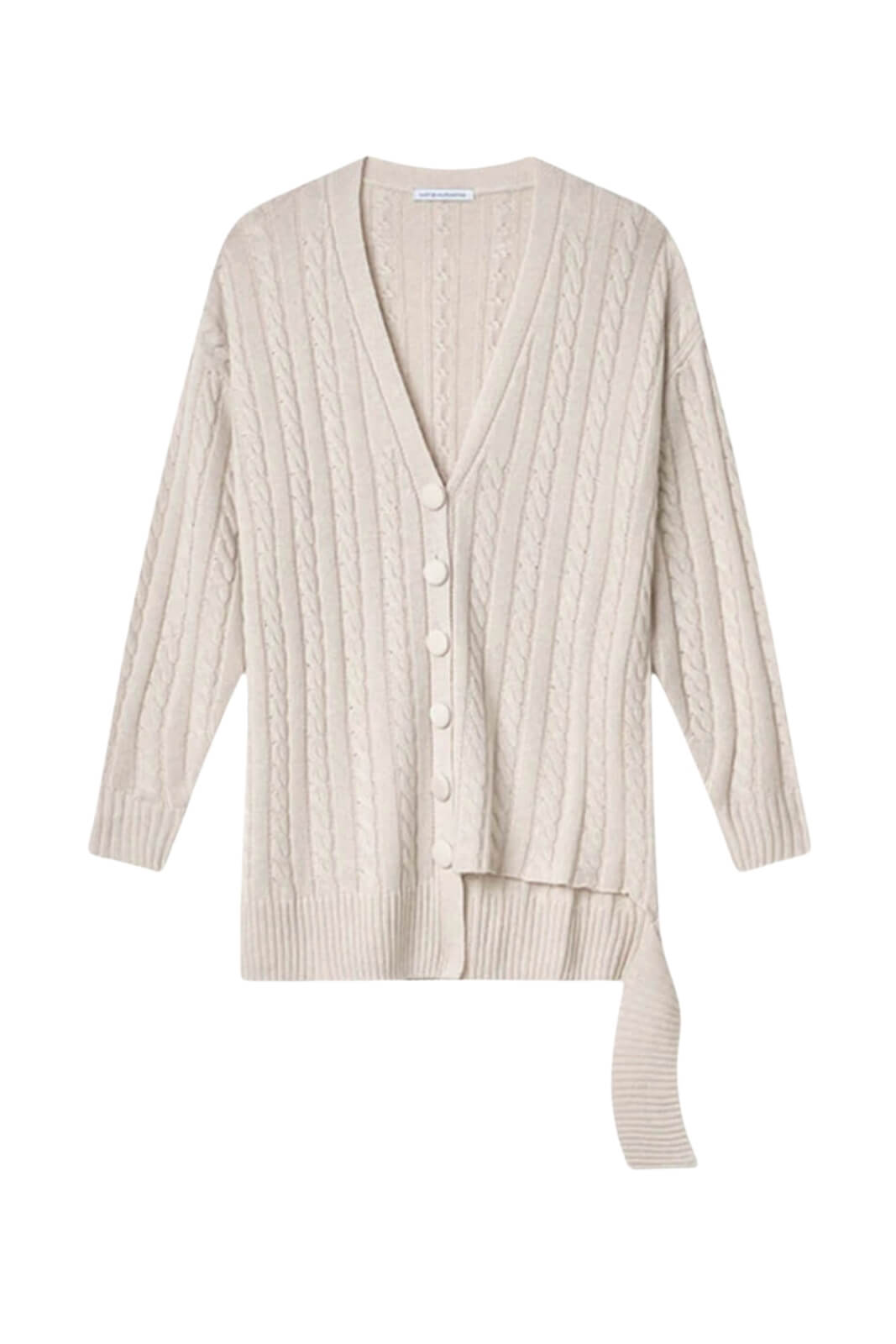 Cardigan da donna Mar de Margaritas a trecce
