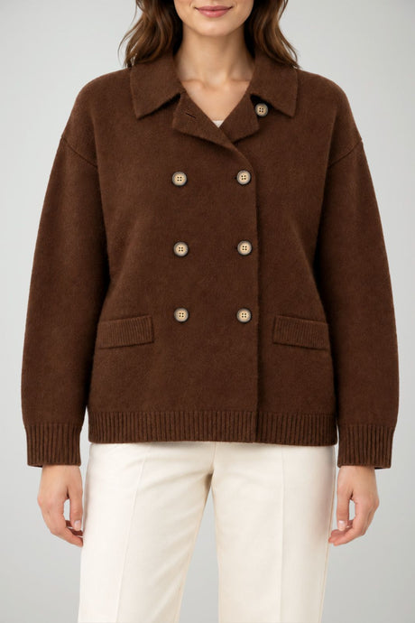 Markup Cardigan Donna doppiopetto lungo