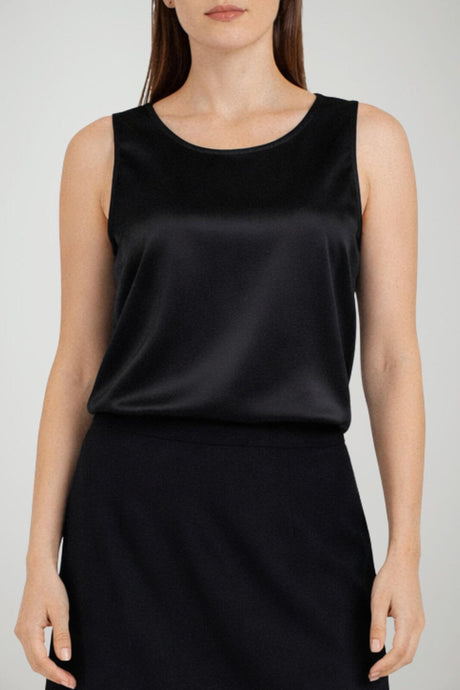 Markup canotta donna in raso