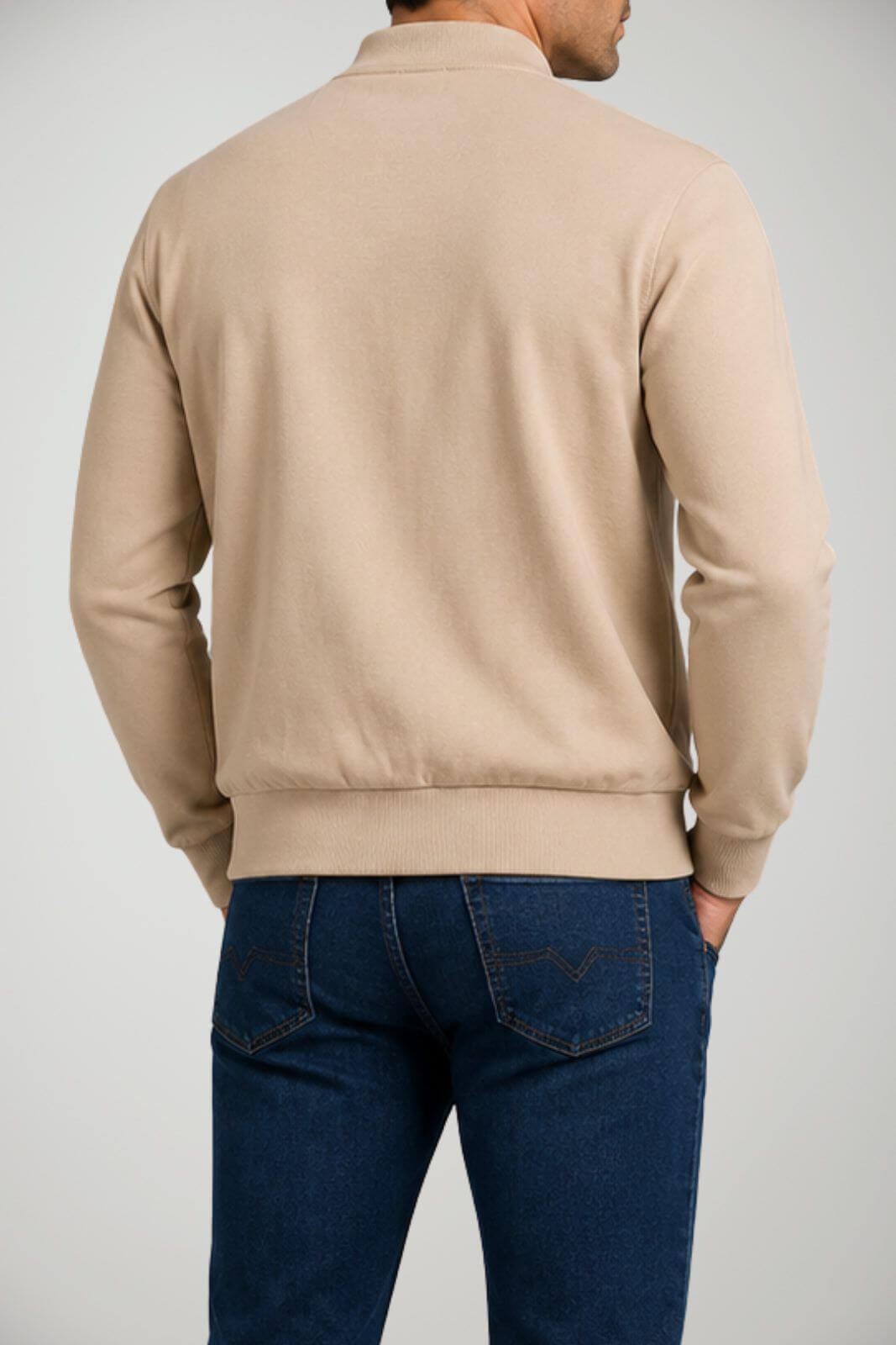 Markup Felpa Uomo Bomber full zip