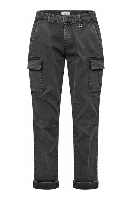 Mason's Pantaloni Donna cargo slavato