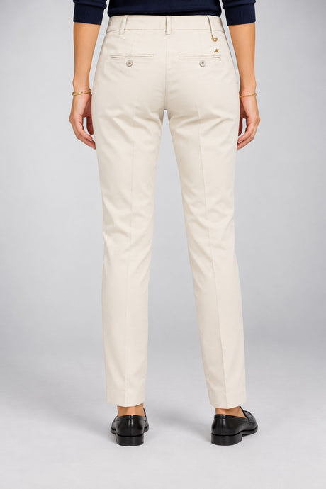 Mason's Pantaloni Donna Chino in Gabardina Stretch New York Slim