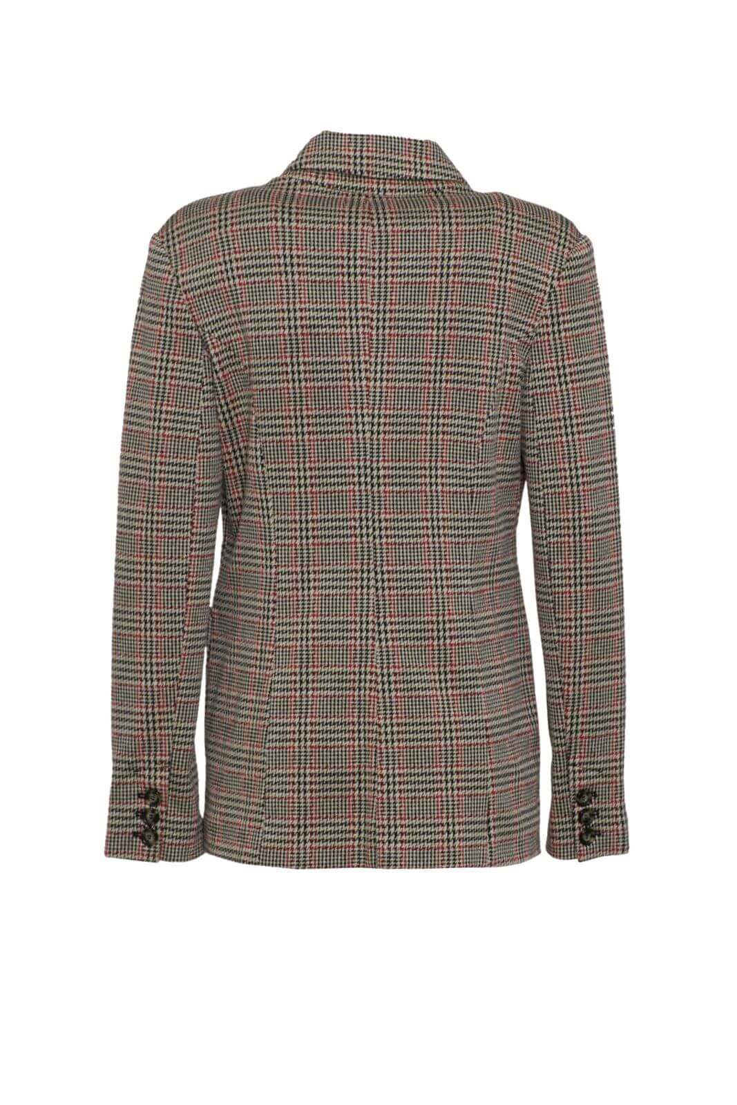 Giacca da donna Mason's monopetto Principe di Galles retro