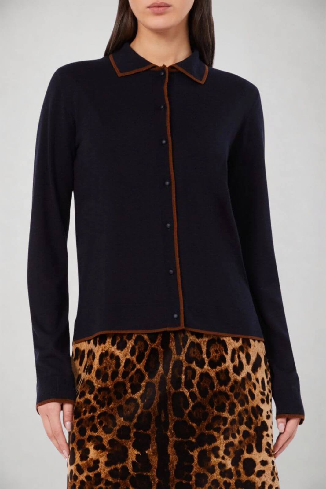 MaxMara Studio Cardigan Donna misto seta