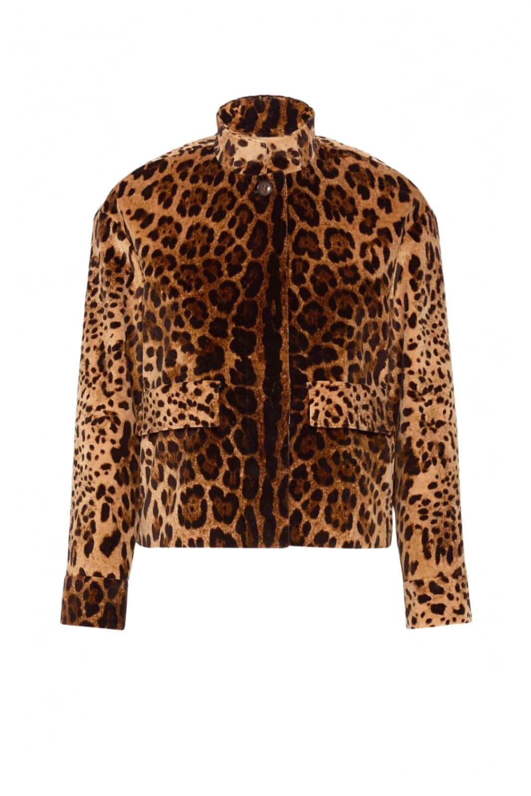 MaxMara Studio Giacca Donna in velluto stampa animalier