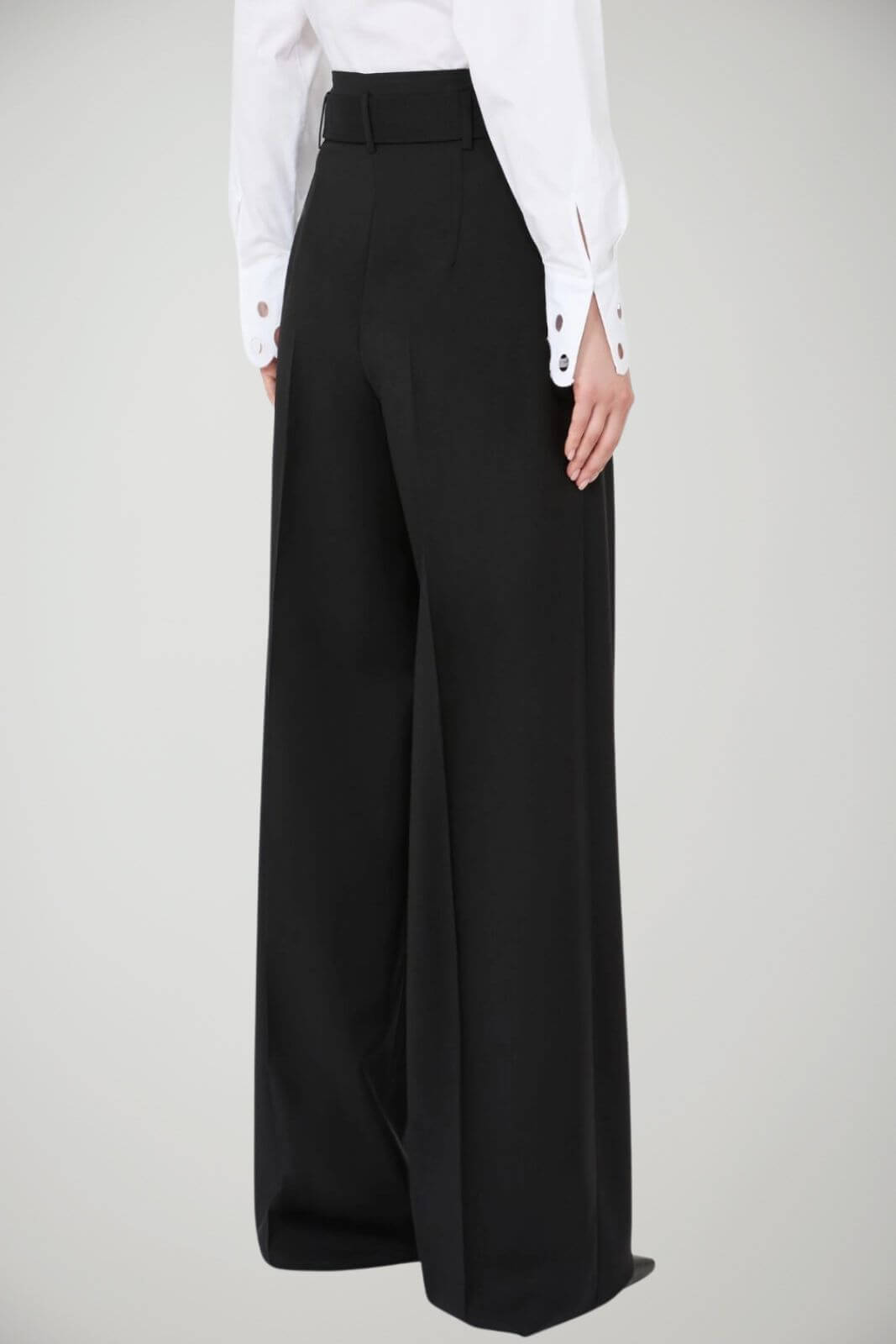 MaxMara Studio Pantaloni Donna in lana con pences