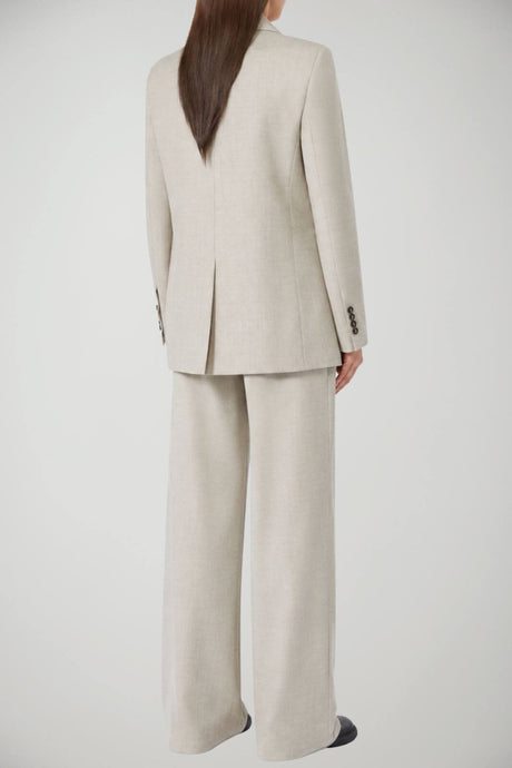 MaxMara Studio Tailleur Donna in flanella di lana