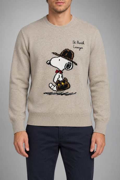 MC2 Saint Barth Maglia Uomo Snoopy Lawyer