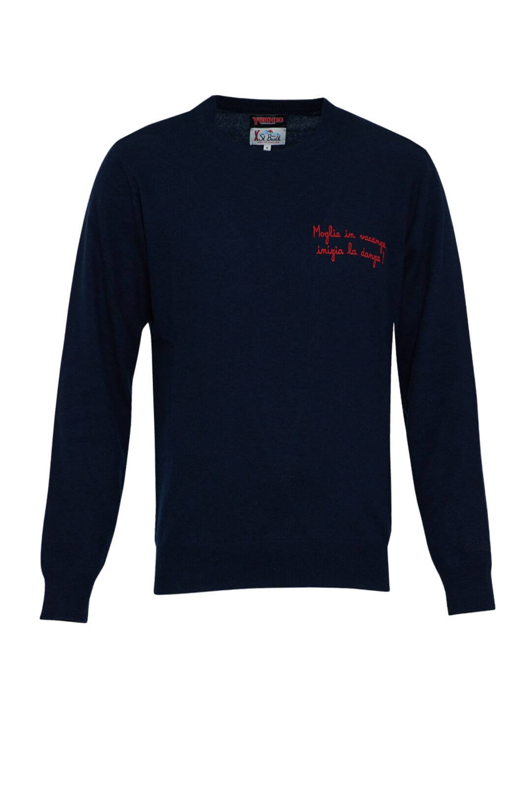 MC2 Saint Barth maglia uomo Moglie in Vacanza Inizia la Danza