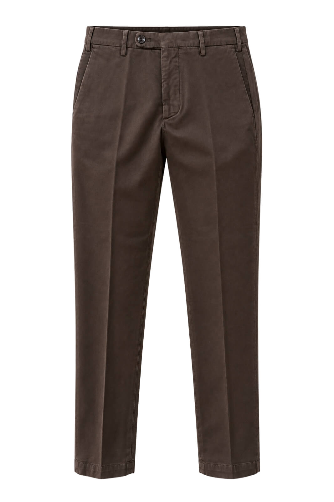 Michael Coal Pantaloni Uomo in cotone stretch / Cacao