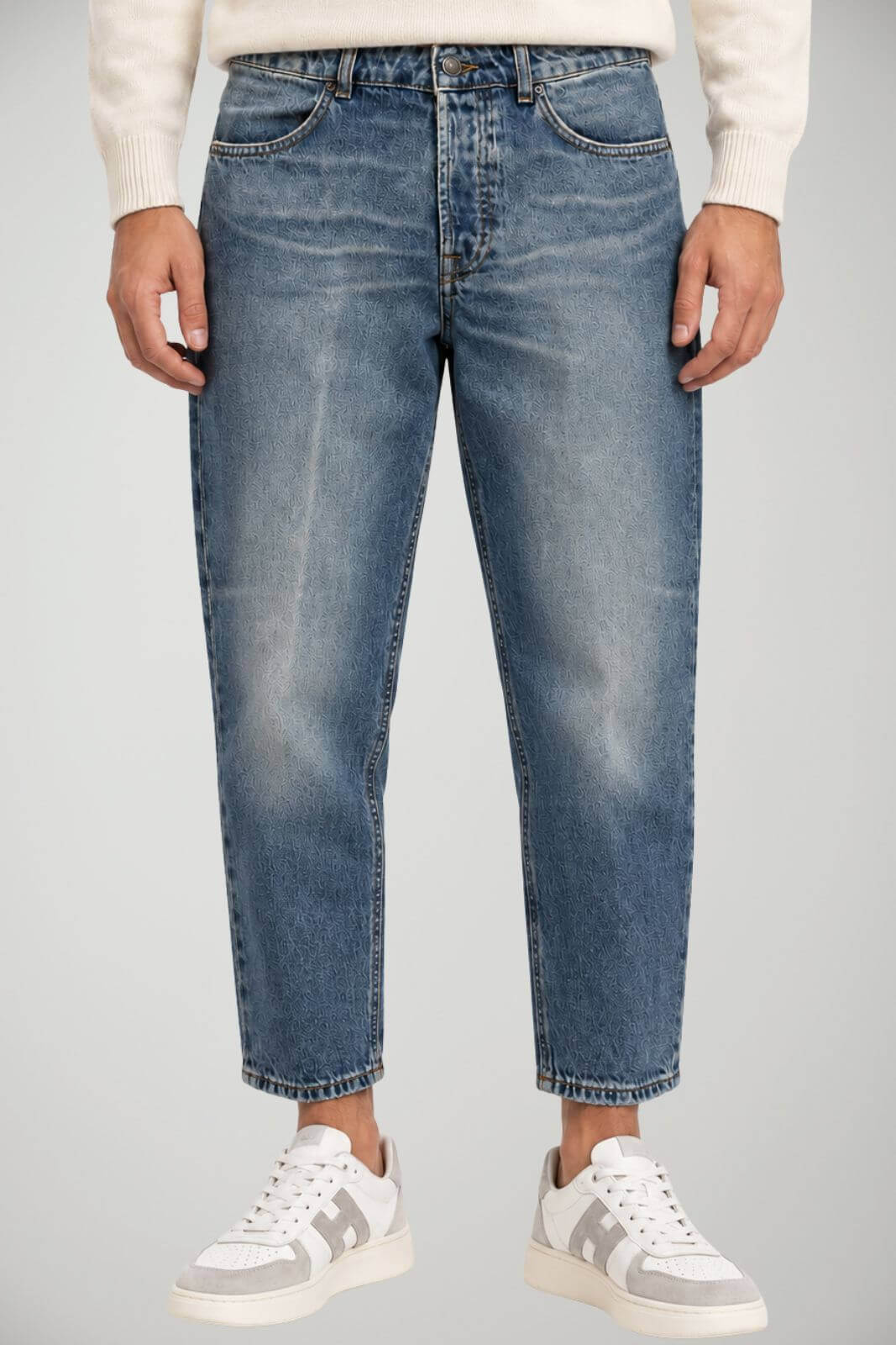 Michael Coal Jeans Uomo Mc Steve Cropped