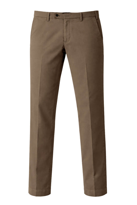 Pantaloni da uomo Michael Coal modello chino in gabardina