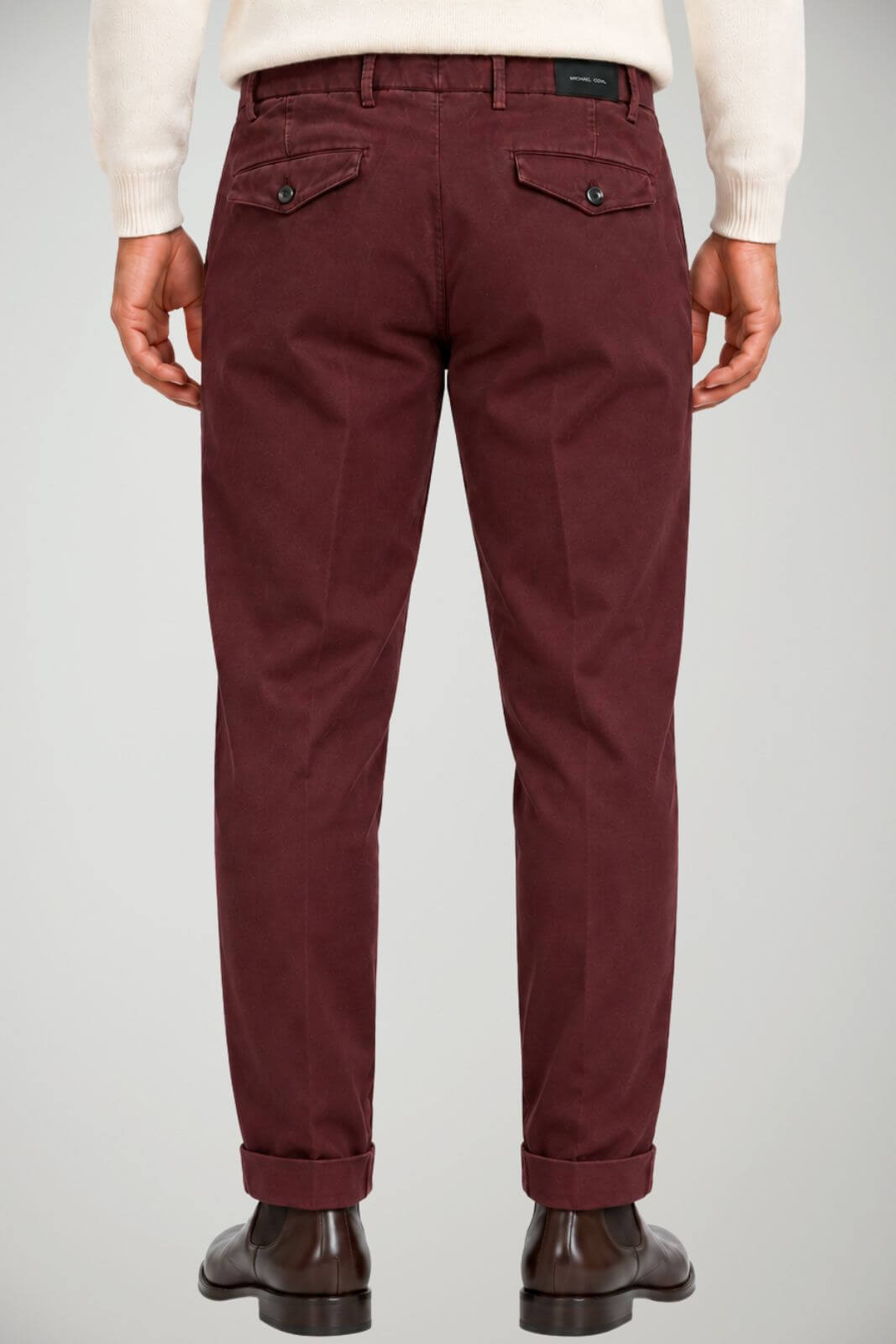 Michael Coal Pantaloni Uomo doppia pences