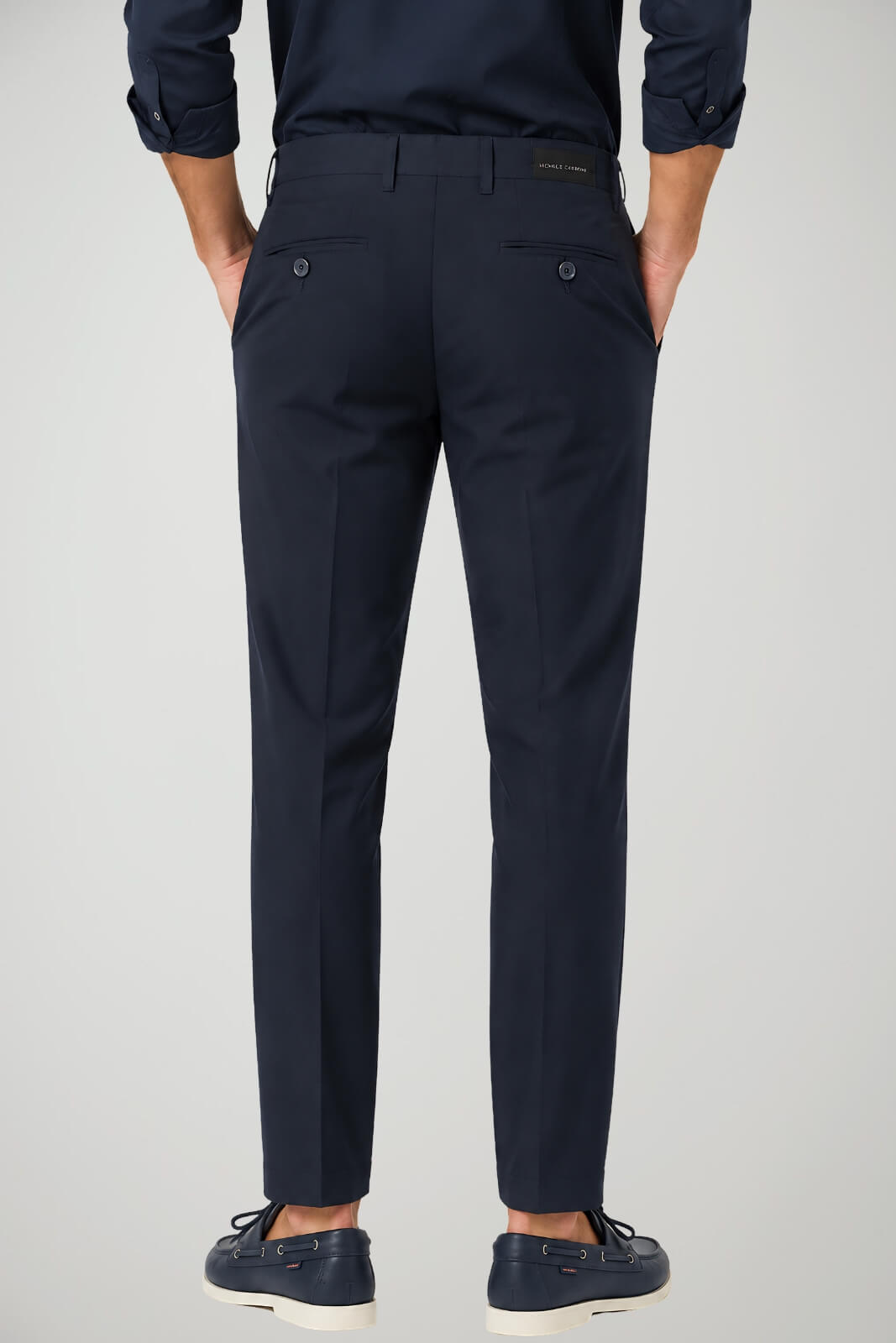 Michele Carbone Pantaloni Uomo Chino in Lana