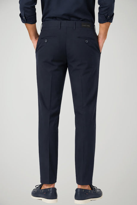 Michele Carbone Pantaloni Uomo Chino in Lana
