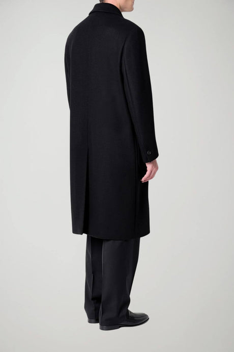 Mood by Manuel Ritz Cappotto Uomo doppiopetto / Nero