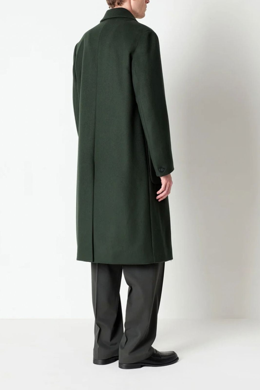 Mood by Manuel Ritz Cappotto Uomo doppiopetto / Verde bosco