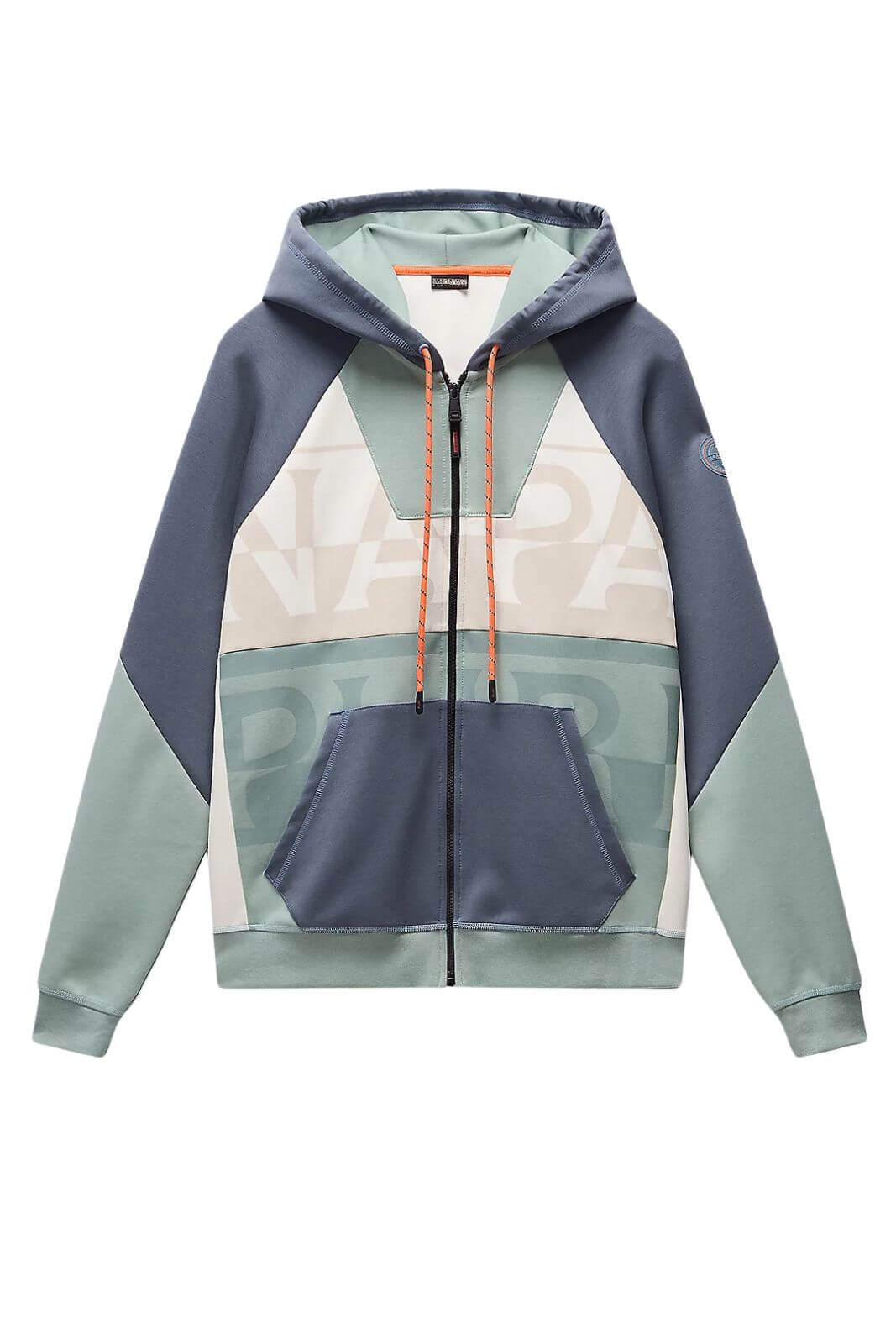 Napapijri felpa uomo con cappuccio Anghiari FZH