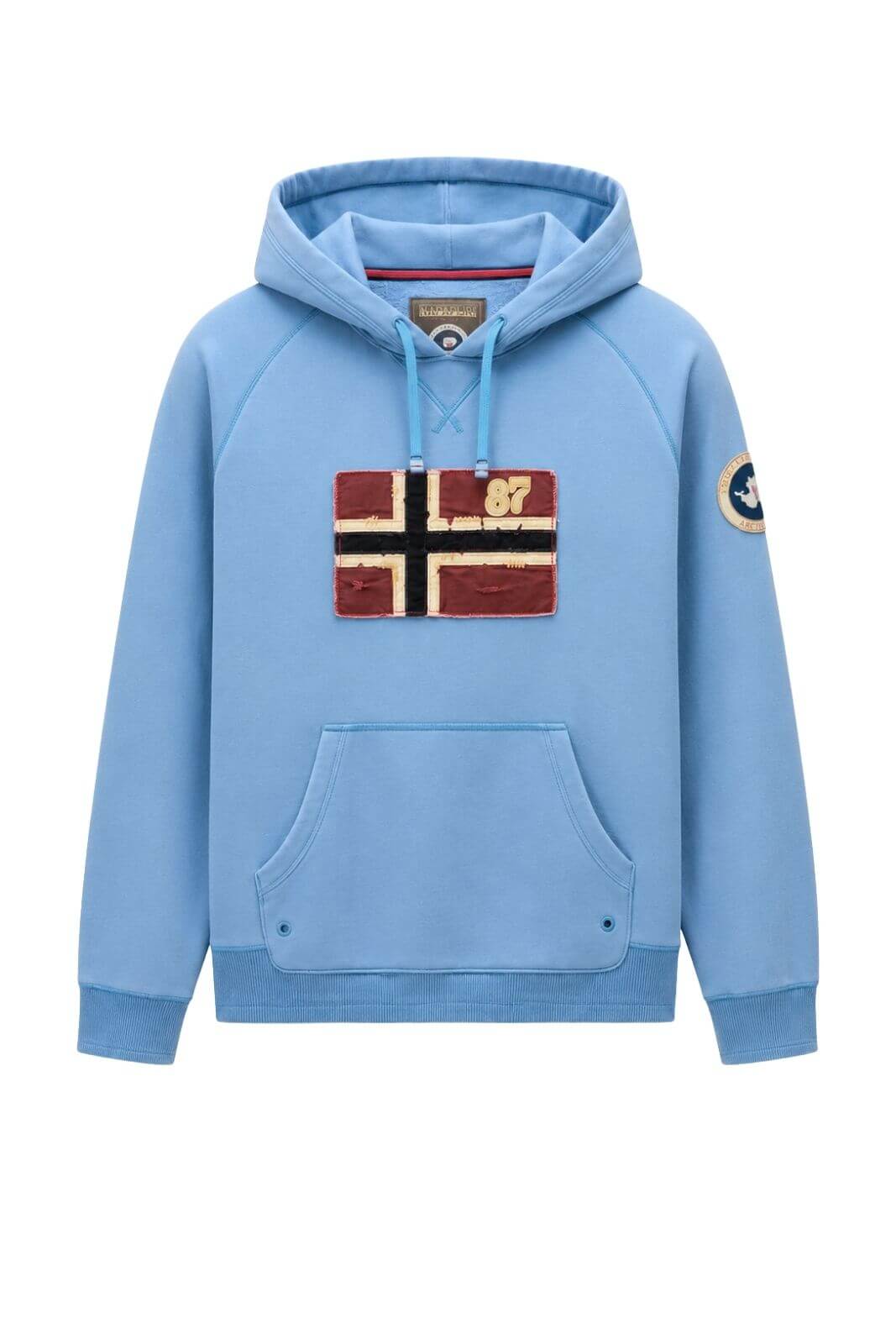 Napapijri Felpa Uomo Archive Sweat Relaxed Fit / Ciano