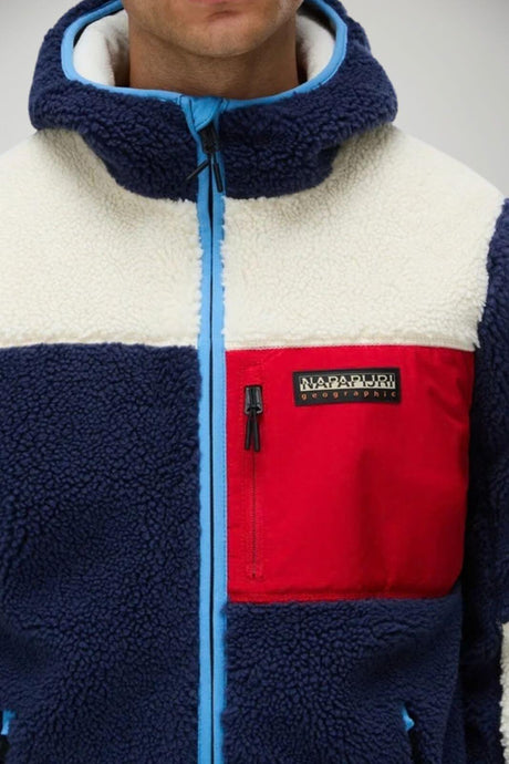 Napapijri men's Yupik fleece sweatshirt / Navy