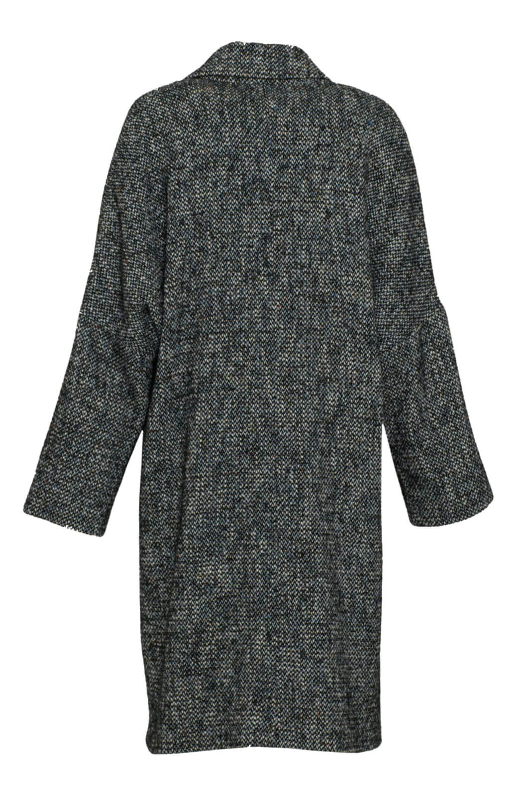 Cappotto Niu da donna in bouclè doppiopetto retro