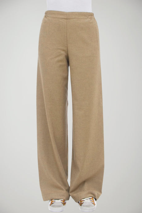 Pantaloni da donna Niu slip on con vita elastica