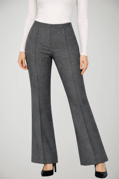 Pantalone da donna Niù con pattern all over e vita elastica