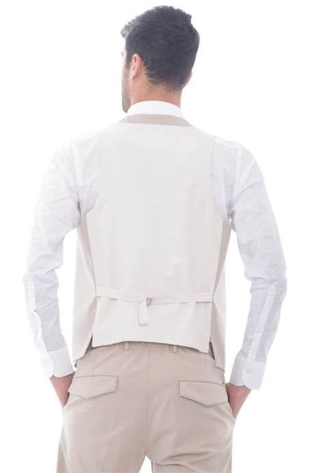 Outfit gilet uomo tinta unita