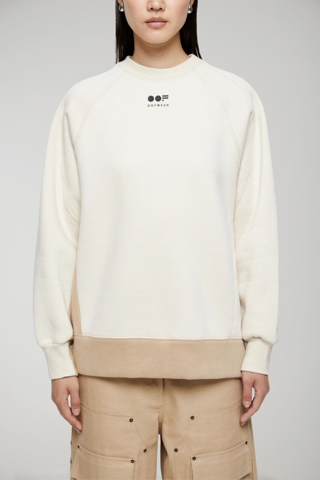 OOF Wear two-tone women's sweatshirt