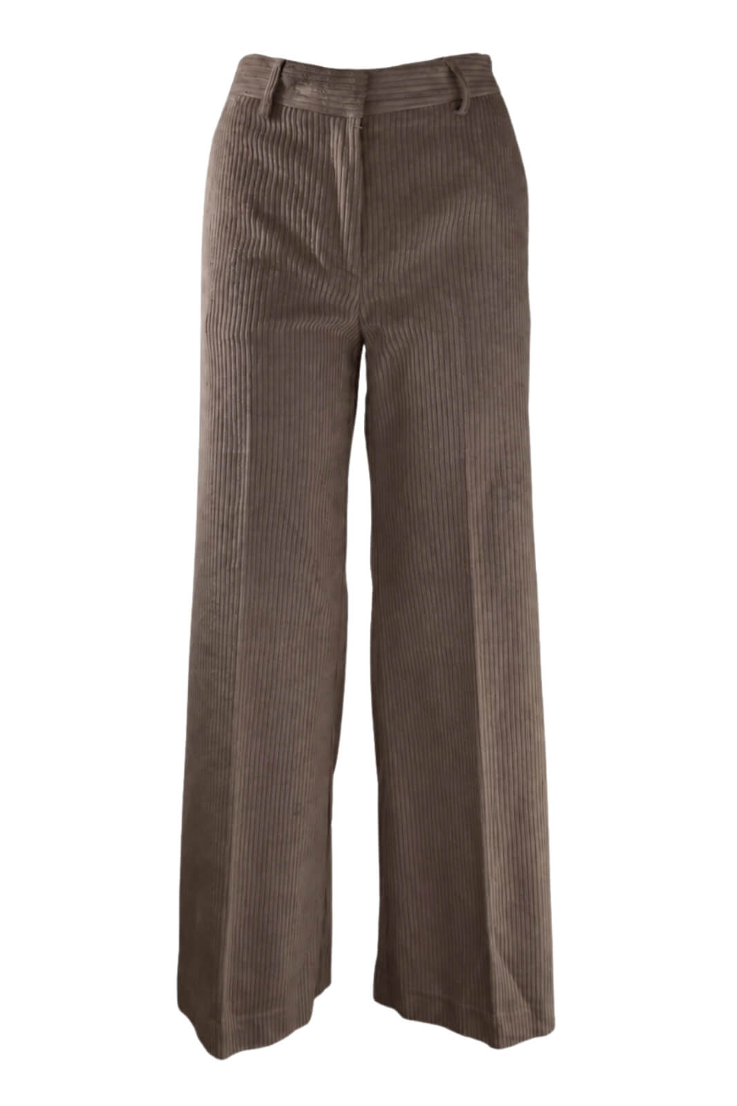Ottod’Ame Pantaloni Donna in Velluto a Coste Wide Leg