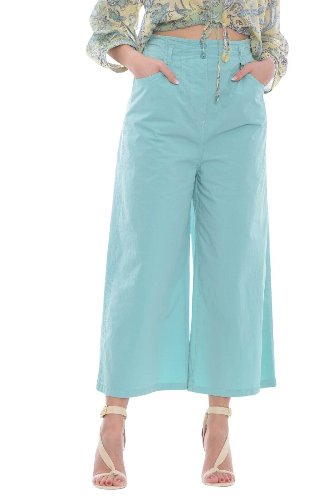 Please Pantalón palazzo mujer