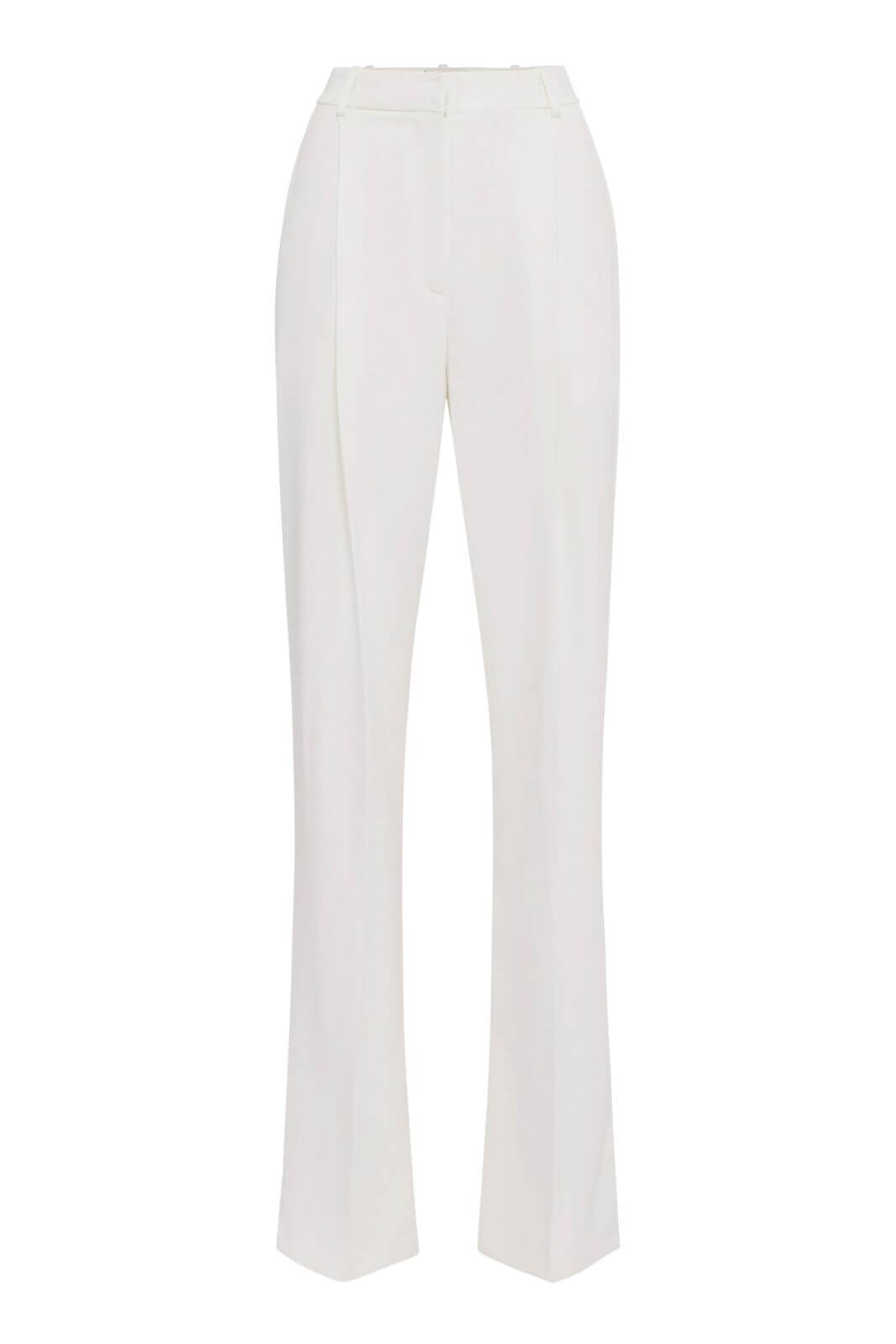 Elisabetta Franchi women's crepe trousers with satin details