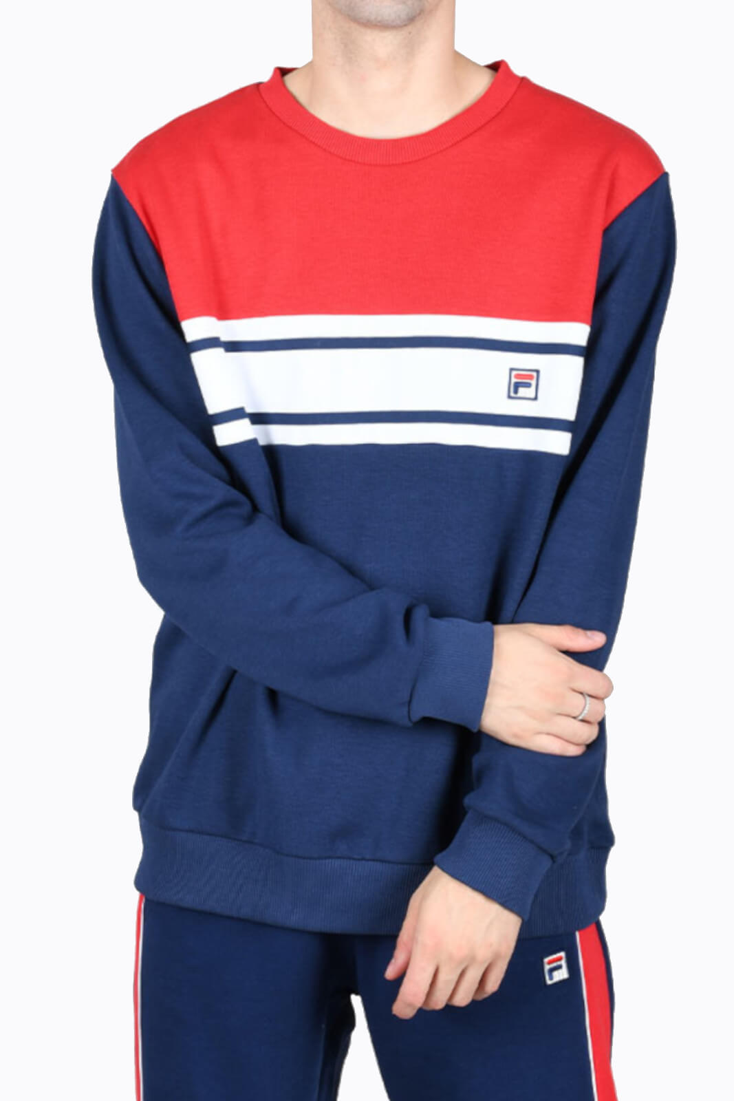 Fila Felpa Uomo a girocollo