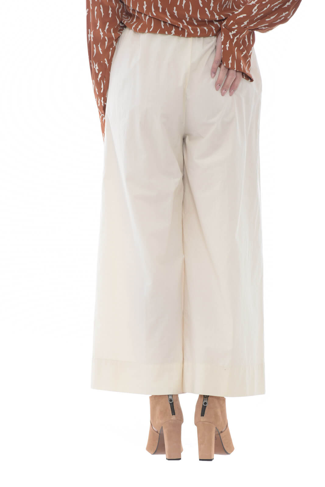 Alessia Santi Pantalón ancho de mujer