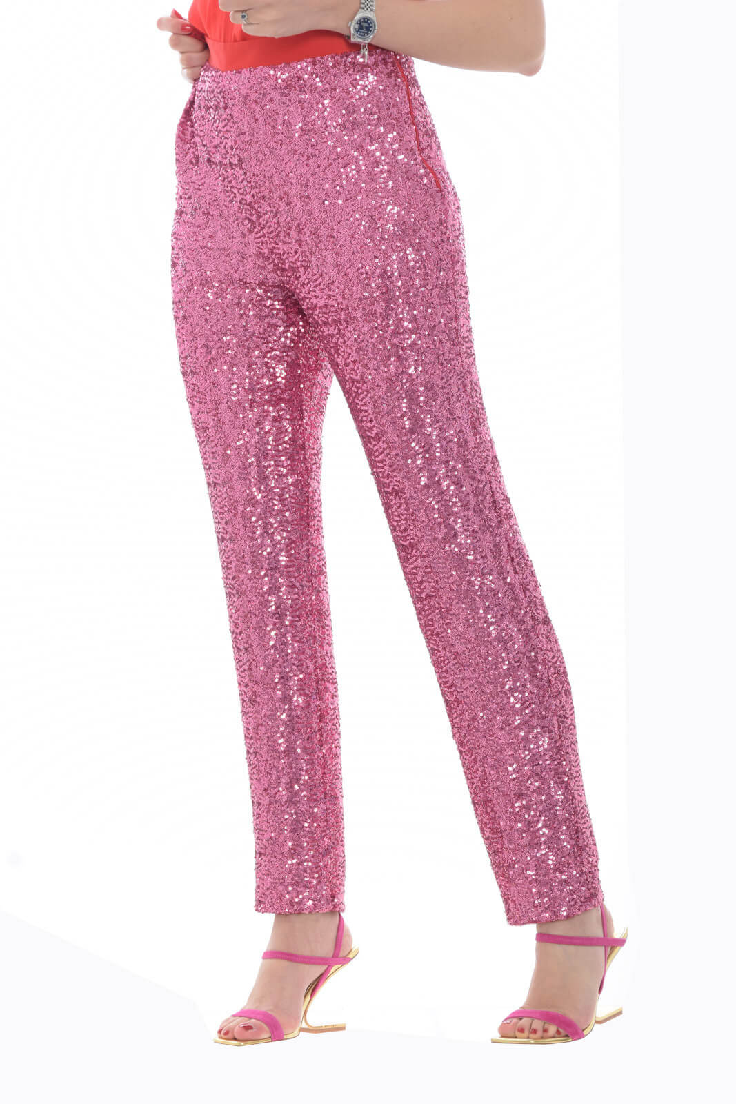 Blumarine Pantaloni Donna in paillettes