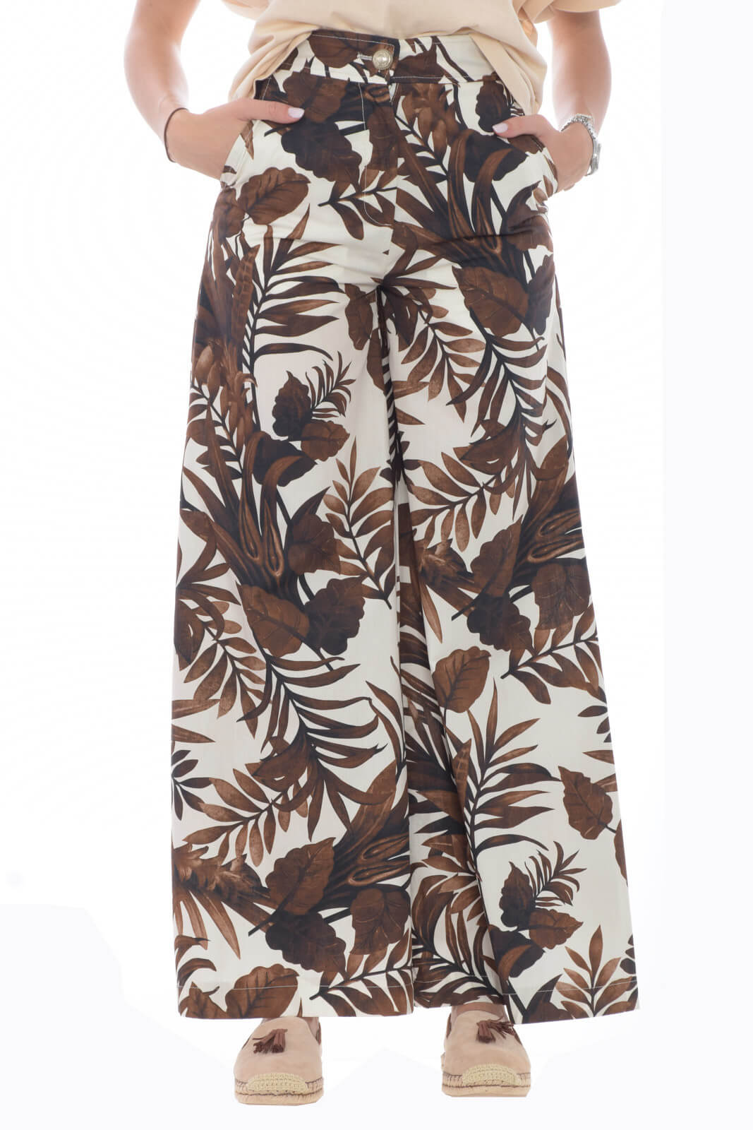 Vicolo pantaloni donna a palazzo