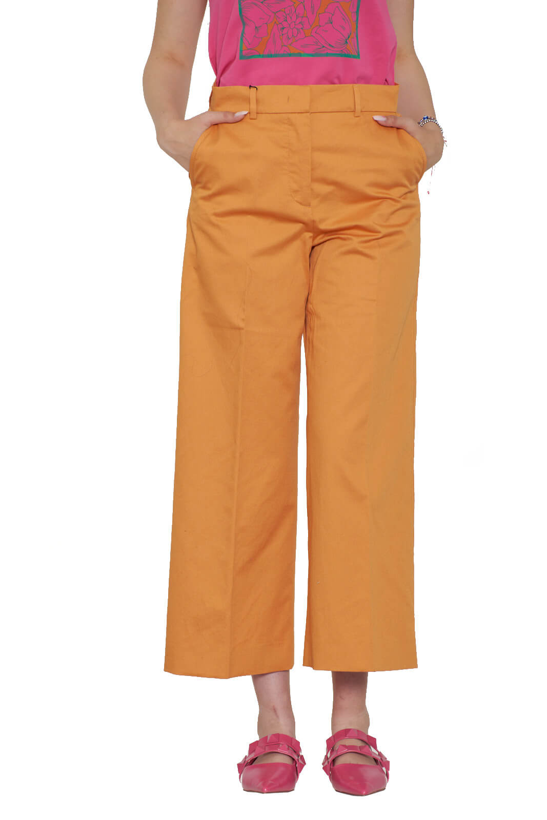 Weekend MaxMara pantaloni donna ZIRCONE a palazzo