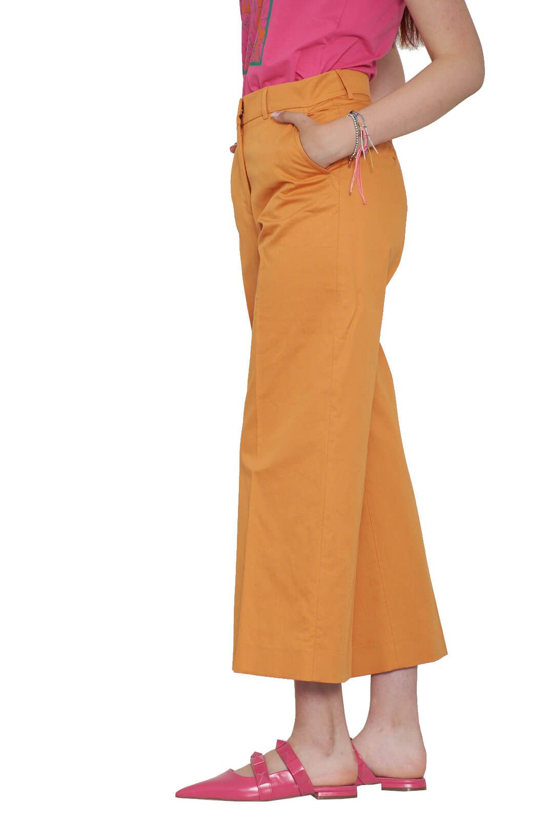 Weekend MaxMara pantaloni donna ZIRCONE a palazzo