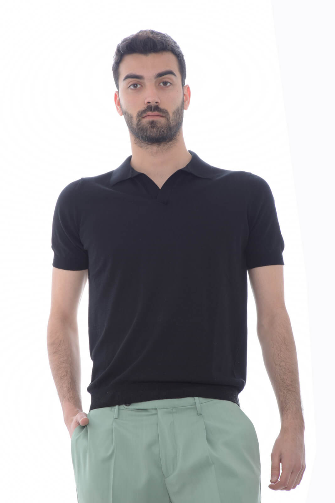 Tagliatore polo uomo in filo