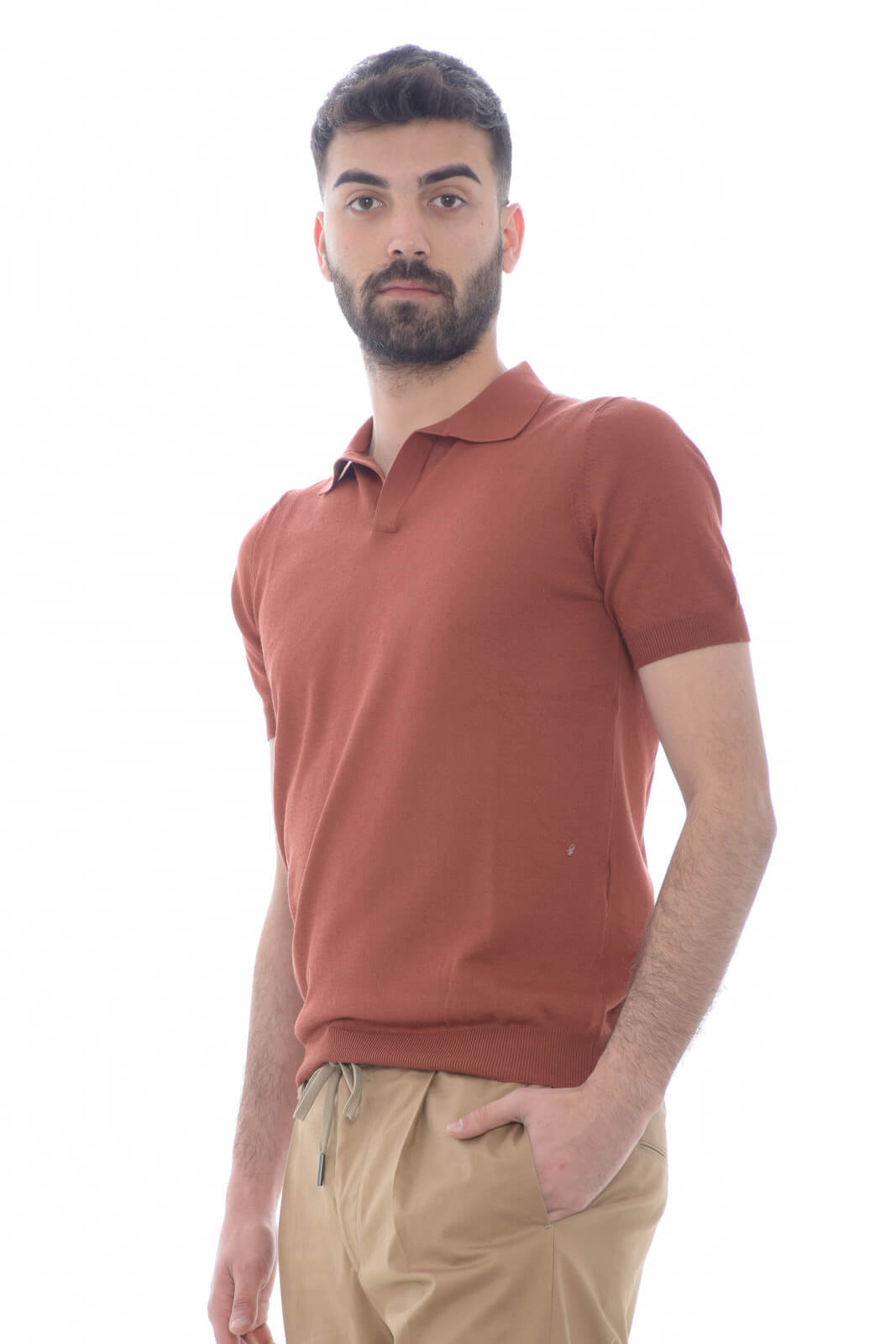 Tagliatore polo uomo in filo