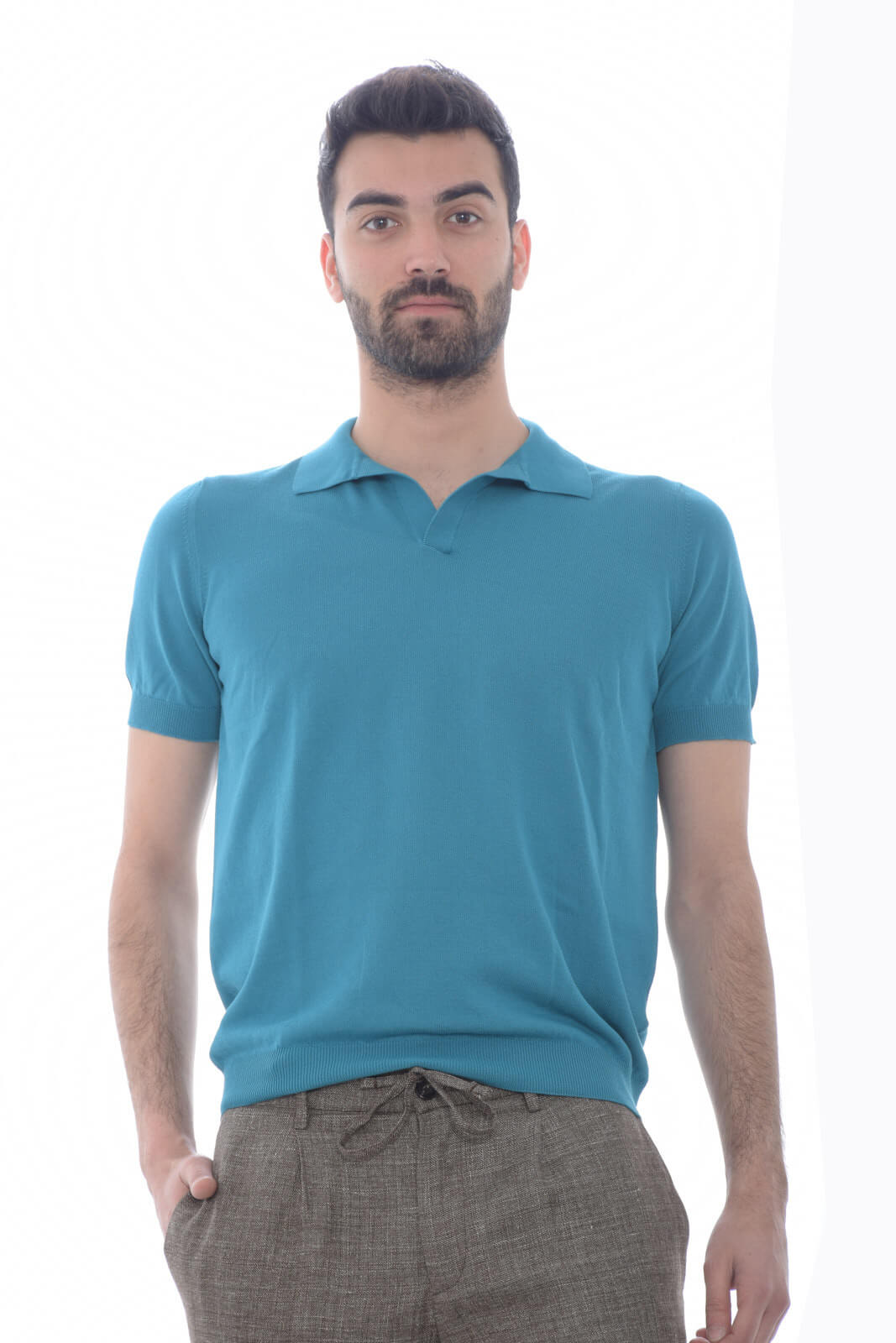 Tagliatore polo uomo in filo