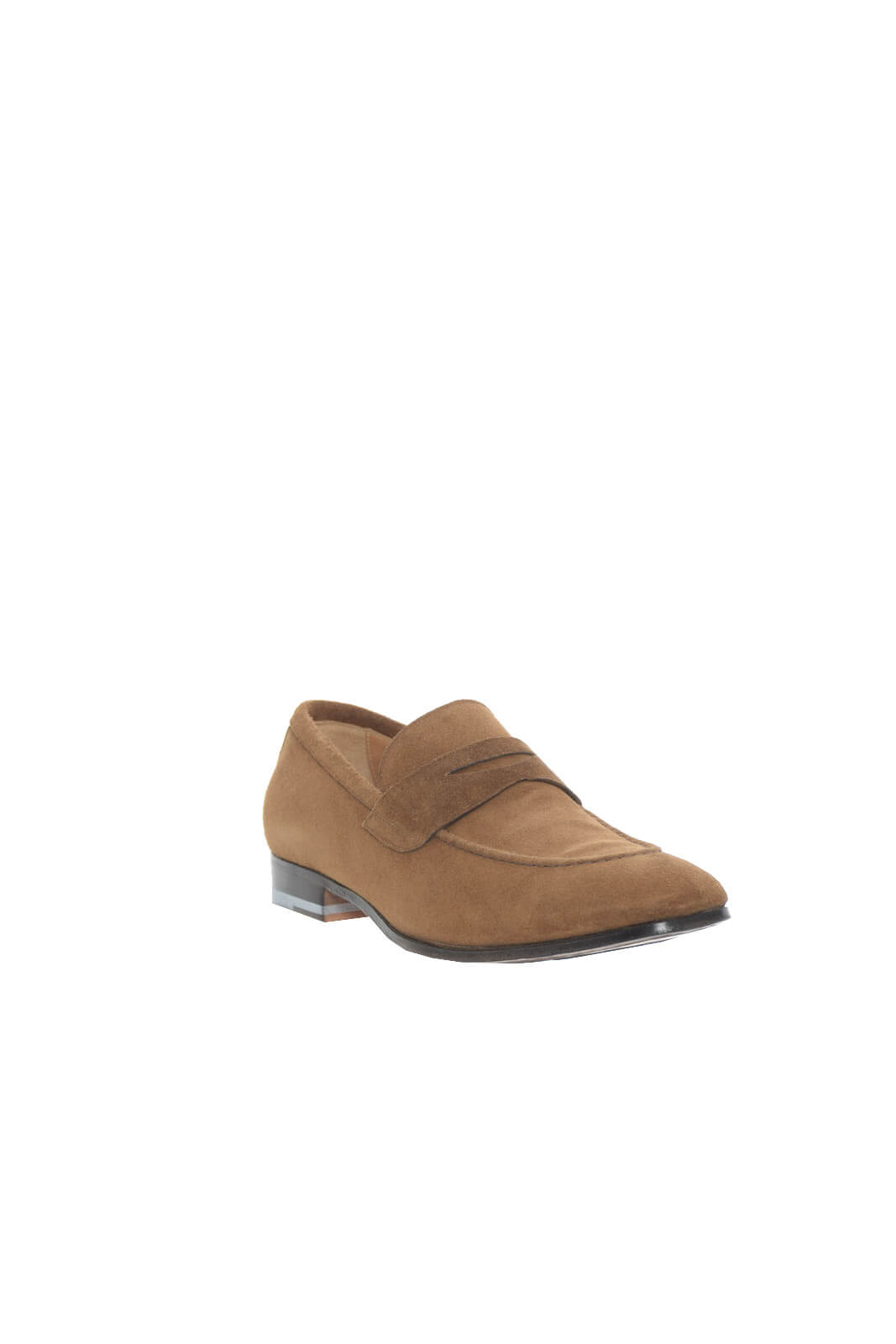 Peluso men's suede moccasin