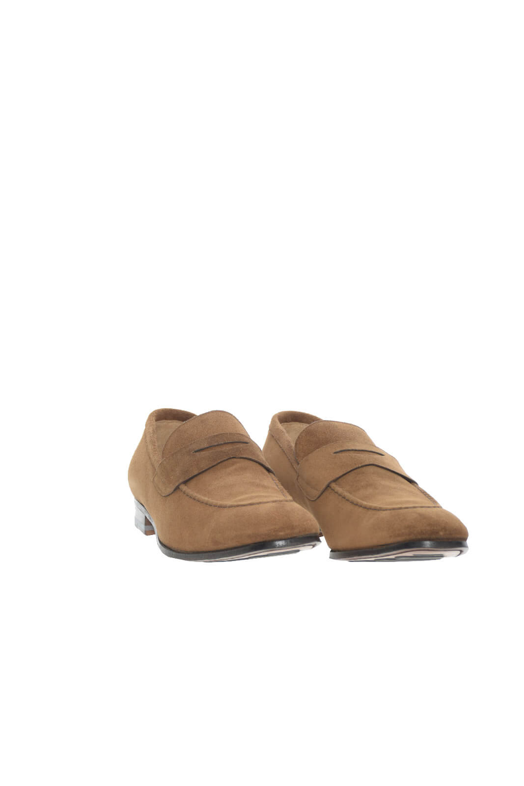 Peluso men's suede moccasin