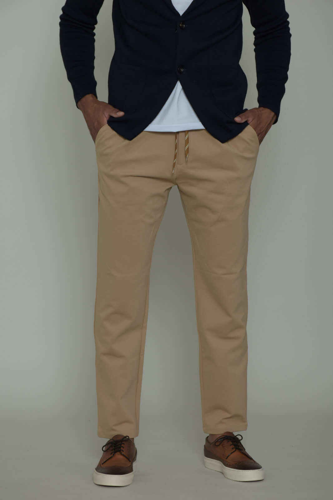 Daniele Alessandrini Men's Trousers in Milan Stitch